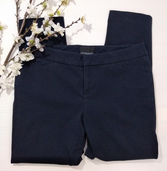 Cynthia Rowley Pants - Cynthia Rowley Black Skinny Cropped Pants